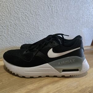 Nike Air Max Black and White Shoes